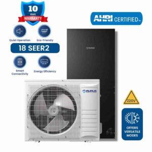 Smart Aurus 24k BTU 2 Ton ac Central Air System – Electric Heat Pump System