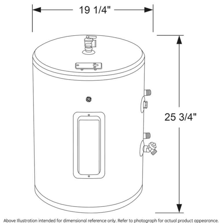 GE® 20 Gallon Electric Point of Use Water Heater - Image 11