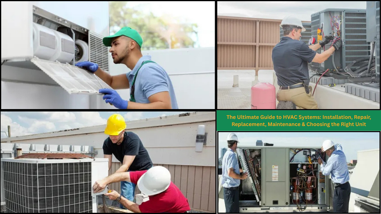 The Ultimate Guide to HVAC Systems: Installation, Repair, Replacement, Maintenance & Choosing the Right Unit